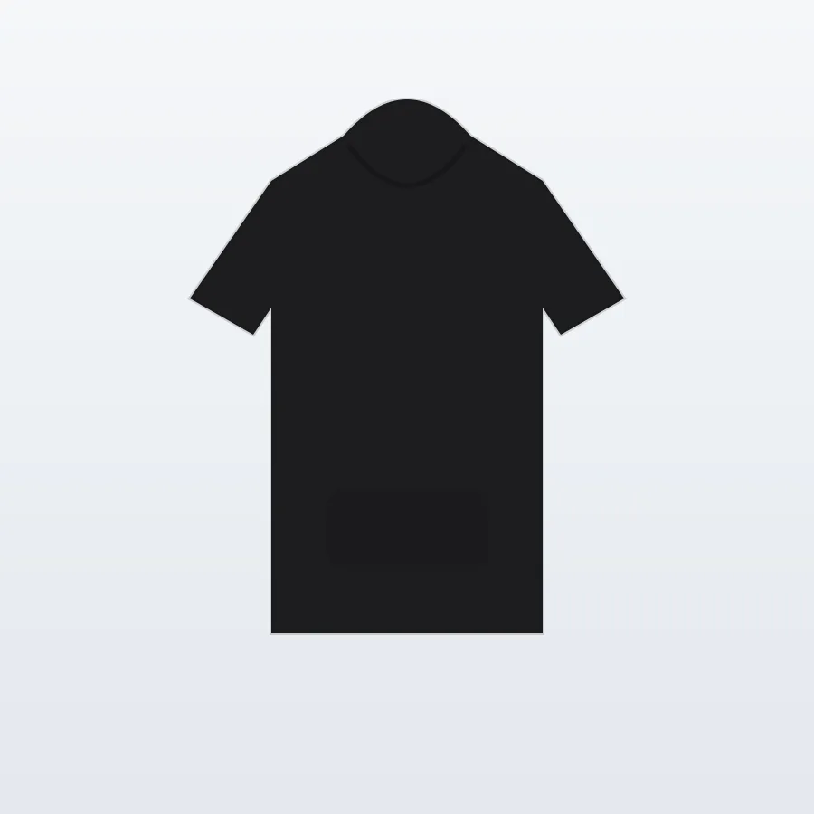 Minimal Crewneck Sweatshirt — Black