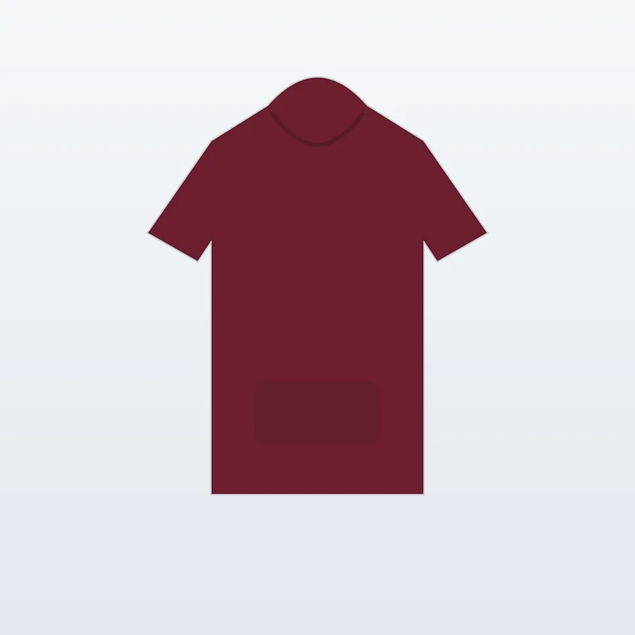 Coastal Pullover Hoodie — Burgundy