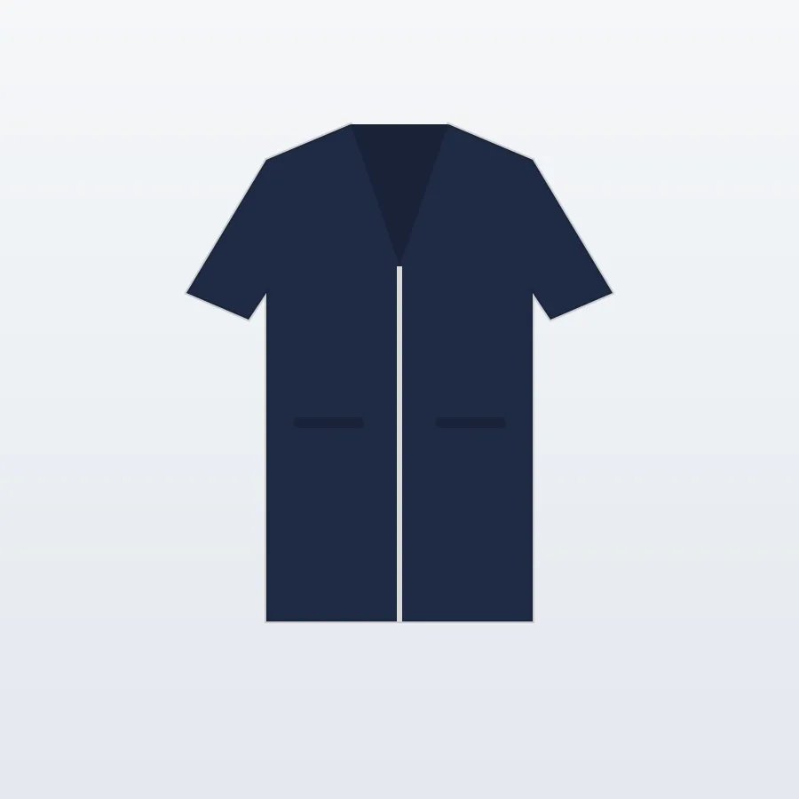 Relaxed Bomber Jacket — Navy