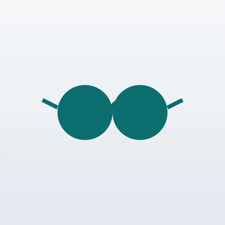 Studio Aviator Sunglasses — Teal