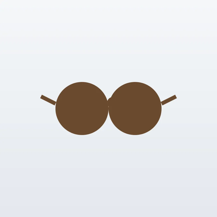Urban Cat-Eye Sunglasses — Brown