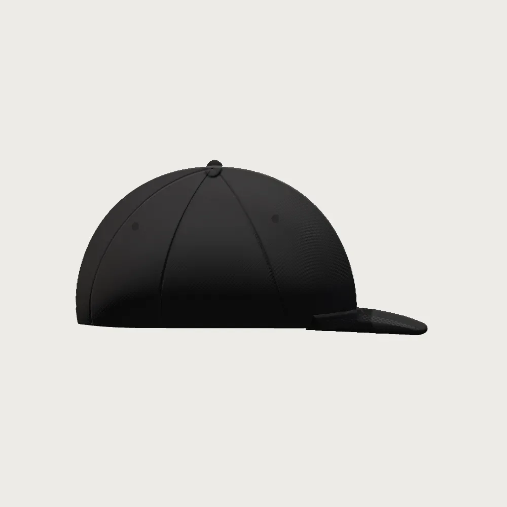 Minimal Baseball Cap — Black