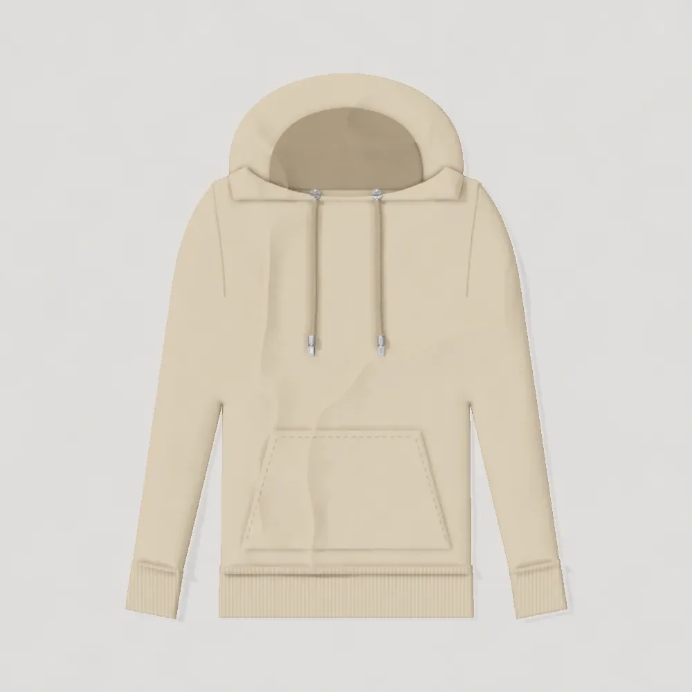 Heritage Fleece Hoodie — Sand