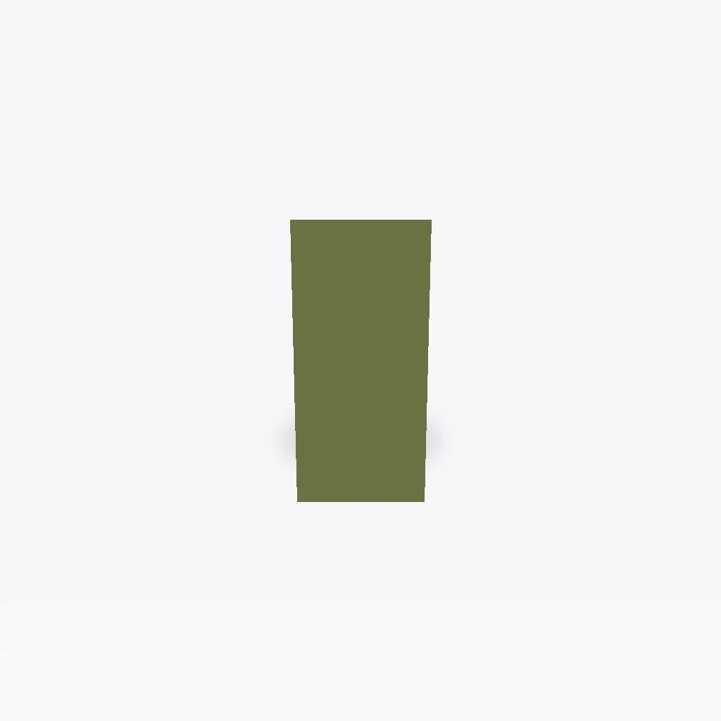 Minimal Wide-Leg Trousers — Olive